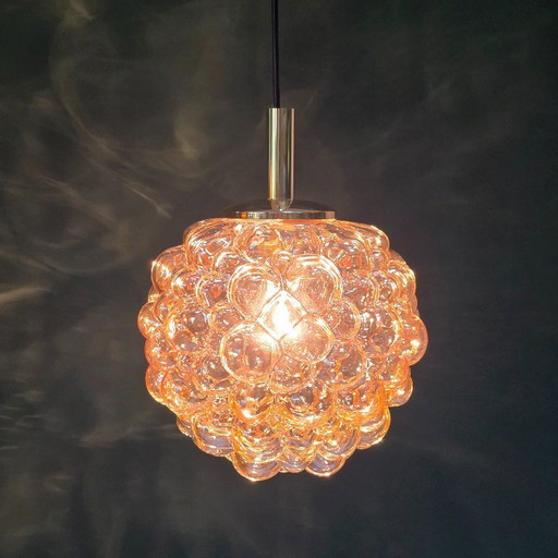 Lampada a sospensione vintage Bubble – Glashütte Limburg – Helena Tynell – Ø 29 cm – Germania