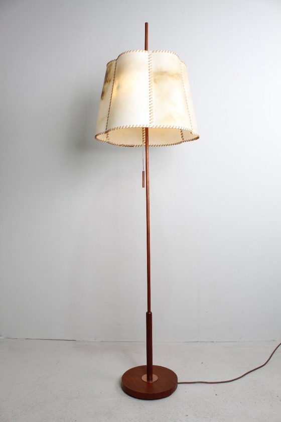 Image 1 of Vintage Danish Teak Floor Lamp