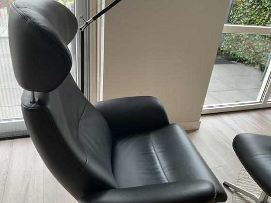 Image 1 of Silla giratoria Time-Out con reposapiés