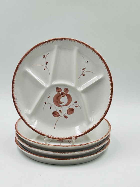 Lot de 4 Assiettes Saint-Amand Modèle Anna – Saint Amand, Vaisselle, Ceramic (photo 2 of 8)