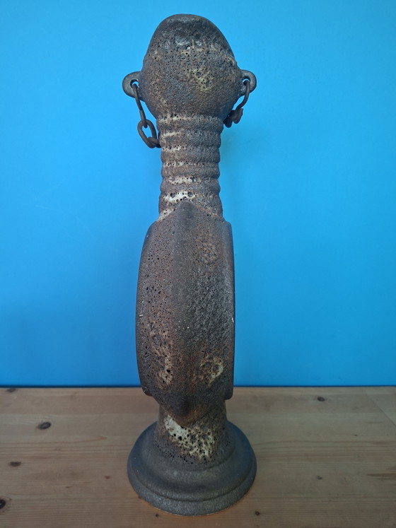 Image 1 of Fat Lava ring vase Dumler & Breiden West Germany