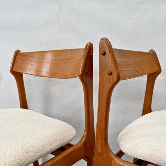 Image 1 of 6 Esszimmerstühle von Erik Buch für O.D. Möbel „Modell 49“