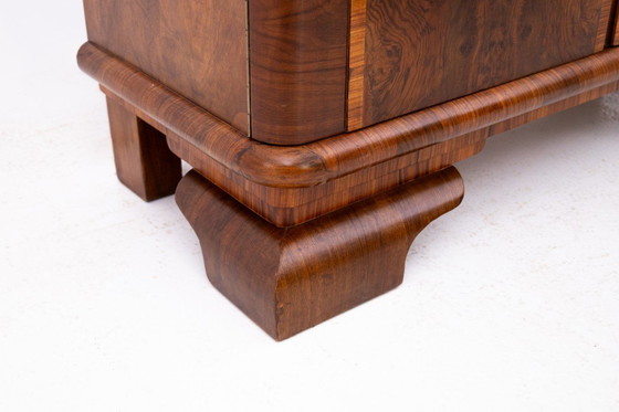 Image 1 of Art Deco Chest of Drawers, Poland, 1940s