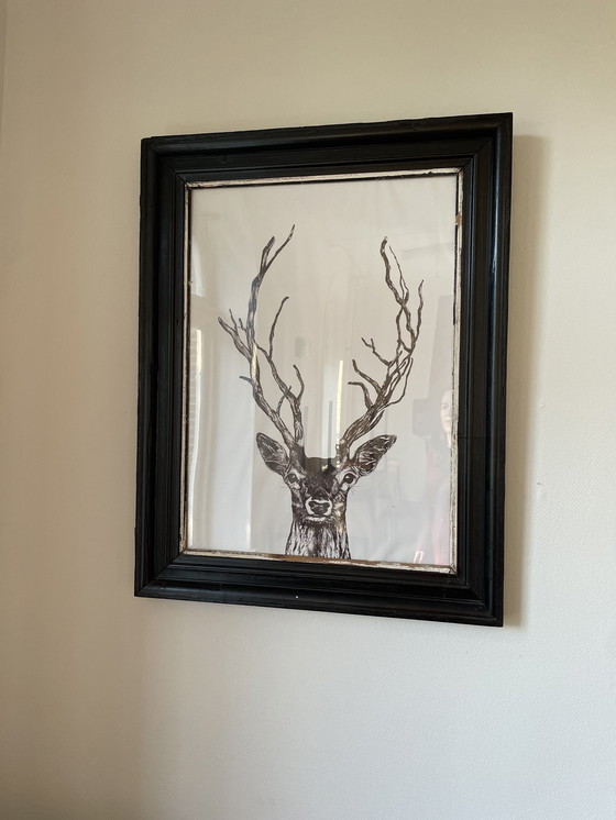 Image 1 of Affiche de dessin dans un cadre français