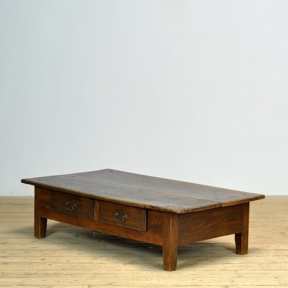 Image 1 of Mesa de centro de roble, circa 1820