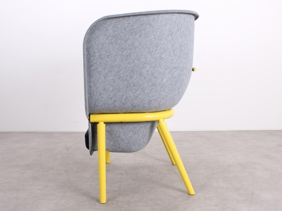 Image 1 of Fauteuil Vorm Pod Privacy gris/jaune