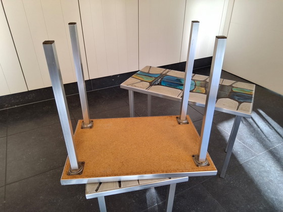 Image 1 of 3 bizcochos de fieltro de Antonio Denisco jaren 60/70