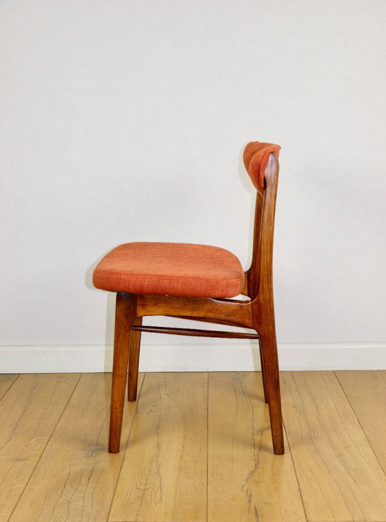 Image 1 of Sedia vintage Hałas color mattone terracotta