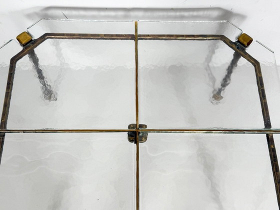 Image 1 of Brutalist side table/coffee table from the 1980s by Lothar Klute, Germany.