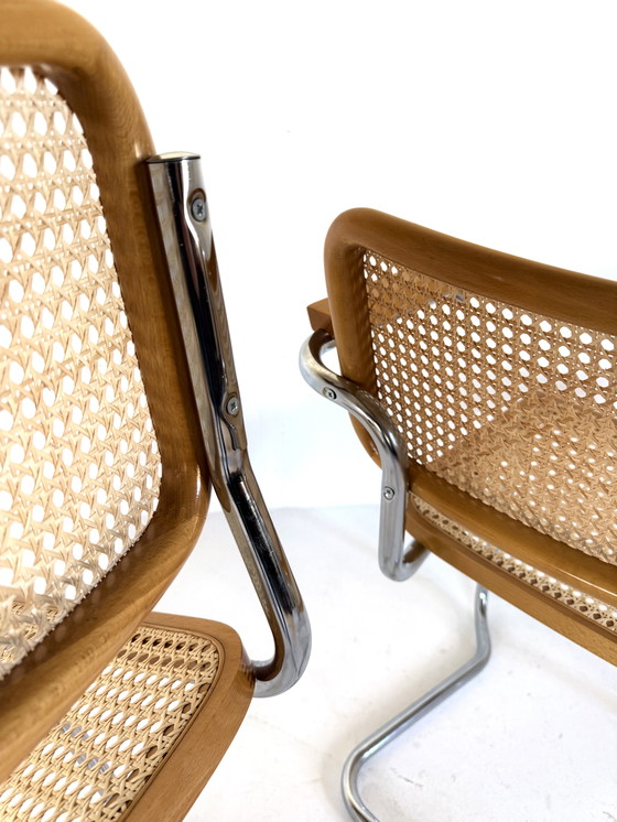 Image 1 of 8x vintage Cesca dining chair, Marcel Breuer '70