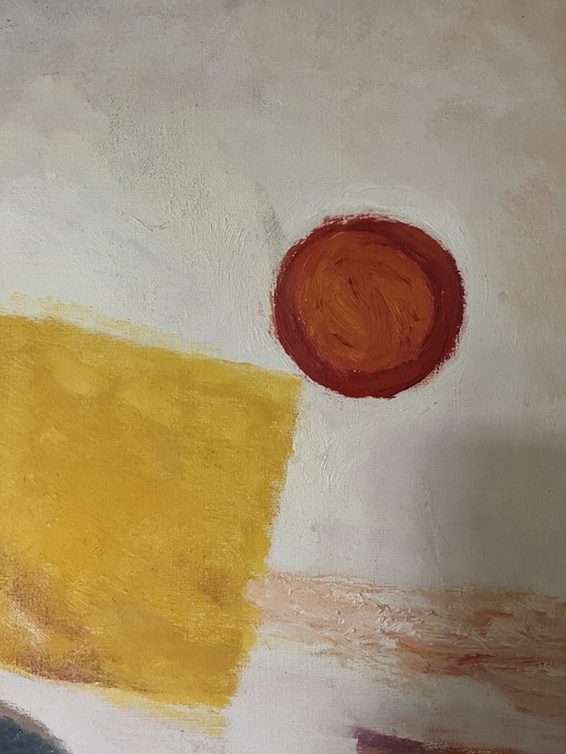 Marian Plug, oil on canvas 1965