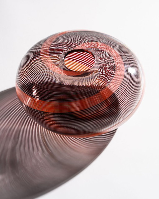 Rosenthal Glasstudio “Fadenglas” Vase – Mario Colelli & Hertha Bengtson · Limited Edition, Germany