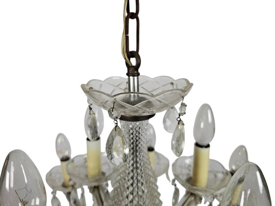 Image 1 of Kronleuchter – 12-armig – Venezianisch – Kristallglas – Italienisch – 1950er Jahre