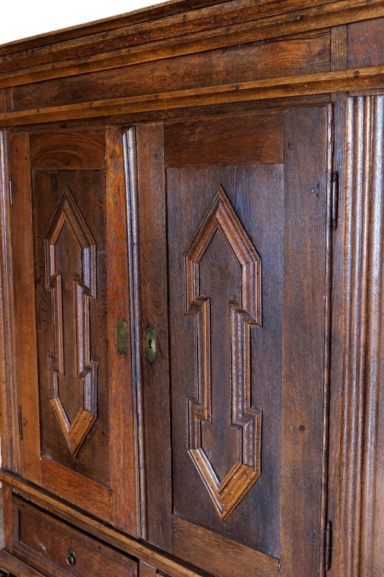 Image 1 of Armario alemán finales del siglo XVIII/principios del XIX roble