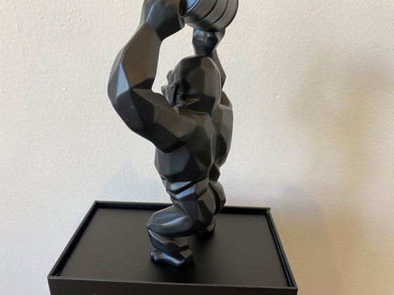 Image 1 of Kong Oil Spirit Noir Black Matte Edition by Richard Orlinski, new 2023
