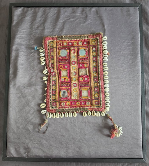 Gala ceremonial bordada Banjara de la India – decoratieve objecten, Cotton