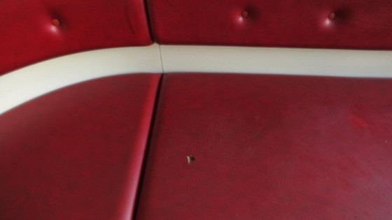 Image 1 of Vintage hoekbank Space Age, keuken eethoek, diner EKA