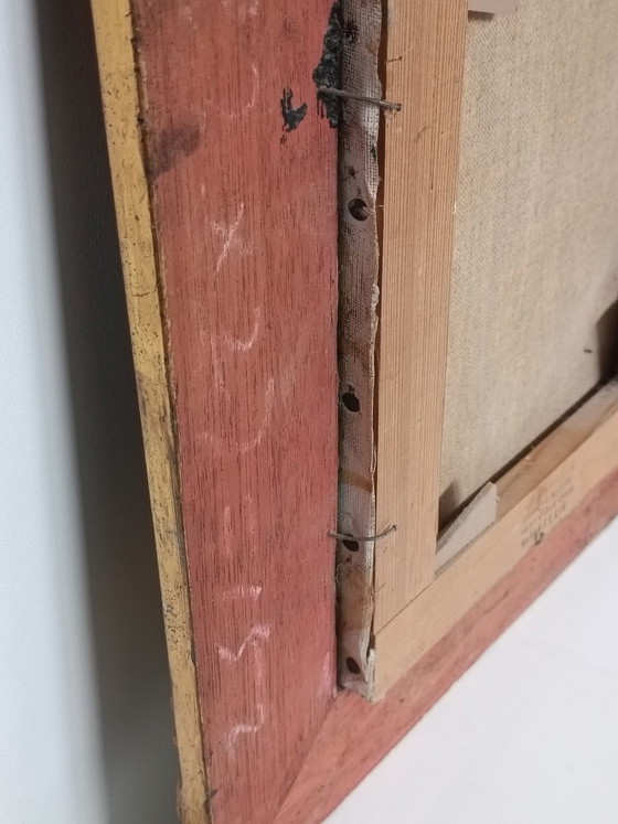 Image 1 of Olio su tela, Michel Capron, Giovane donna con ciotola, Francia, circa 1950