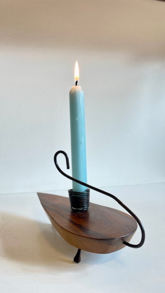 Image 1 of Vintage Brutalist Candlestick