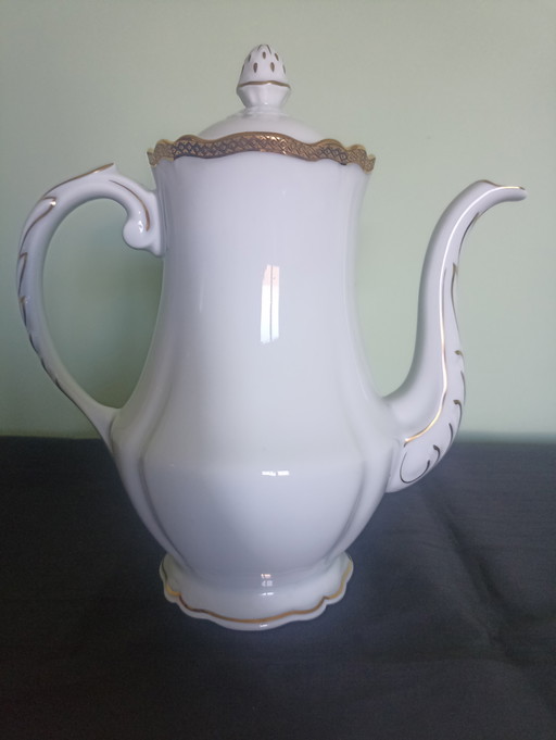 Mint Condition .Hollywood Regency : Limoges coffee pot-Robert Leclair-Exclusive Cannes