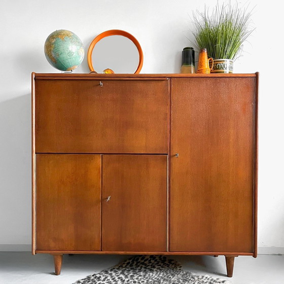 Image 1 of Credenza vintage CE09 Pastoe della metà del secolo, segretaria di Cees Braakman degli anni '50