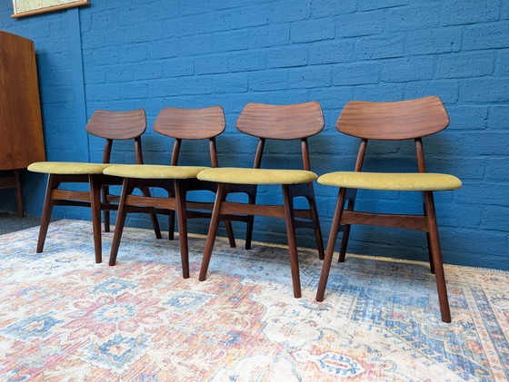 Image 1 of 4x Sedie vintage, Louis van Teeffelen, anni '60