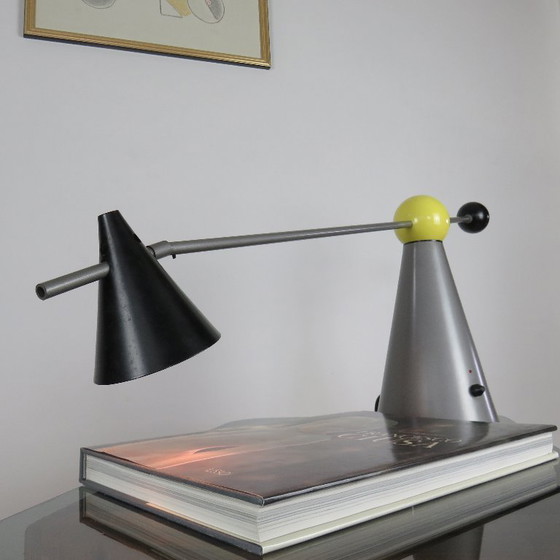 Lampada da tavolo "Molecola" design Luigi e Pietro Greppi per Oltreluce 1982 – Lampade da lettura, Alluminio (photo 5 of 5)