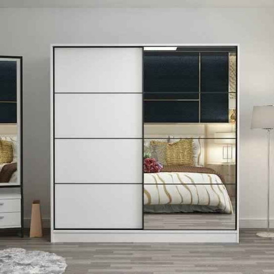 Image 1 of armoire neuve à miroir coulissant