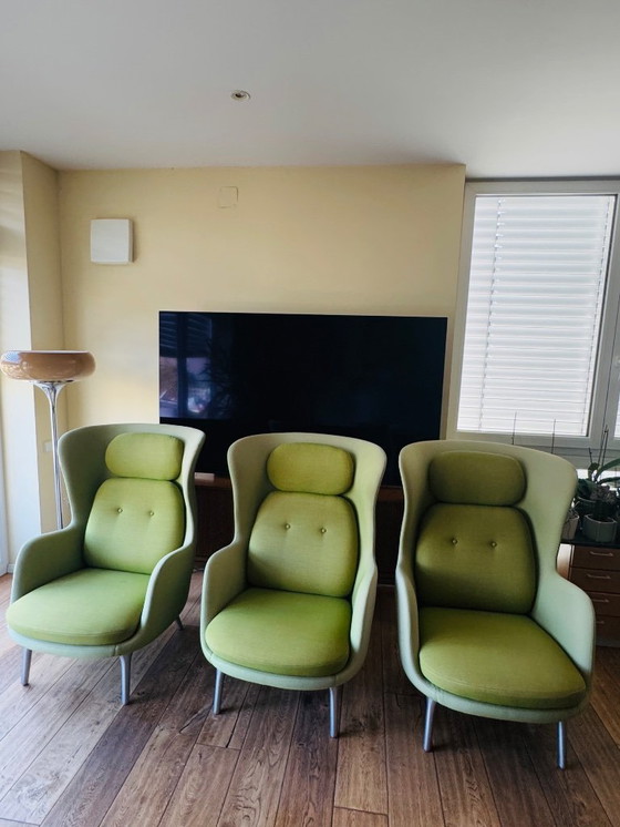 Image 1 of Green vintage armchair RO Original by Jaime Hayon for Fritz Hansen