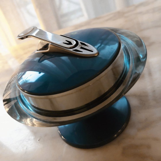 Image 1 of Vintage Table Lighter - Space Age - Maruman - T36 Saucer - Japan - 1970