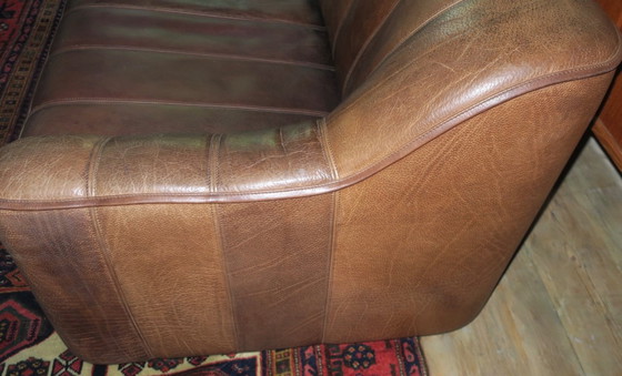 Image 1 of Divano a 3 posti De Sede DS44 in pelle di bufalo, Svizzera anni '70