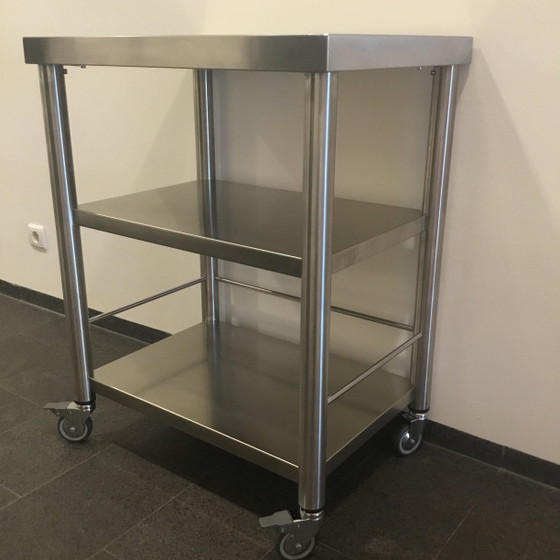 Cucina componibile Jokodomus per uso interno ed esterno. – Carrelli bar, rvs, Metal (photo 5 of 6)