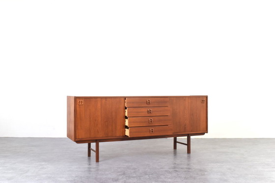 Image 1 of Buffet en teck du Mid Century par Klippan Korsør pour Ikea, années 1960