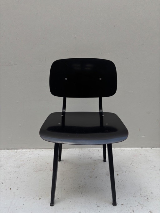 Schwarzer Vintage-Revoklt-Stuhl Friso Kramer