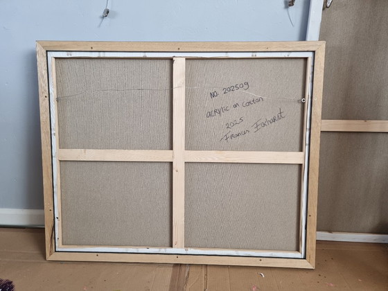 Image 1 of Frances Eckhardt - minimalist artwork modern abstract painting 80x100