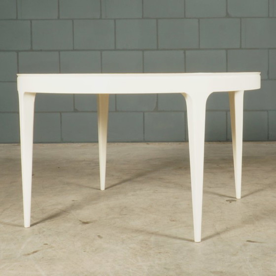 Image 1 of Vintage salontafel – notenhout – jaren 70