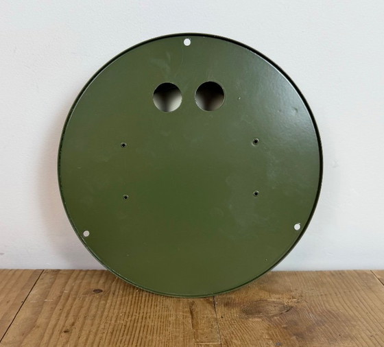 Image 1 of Vintage Green Citizen Ships Wall Clock, 1980s