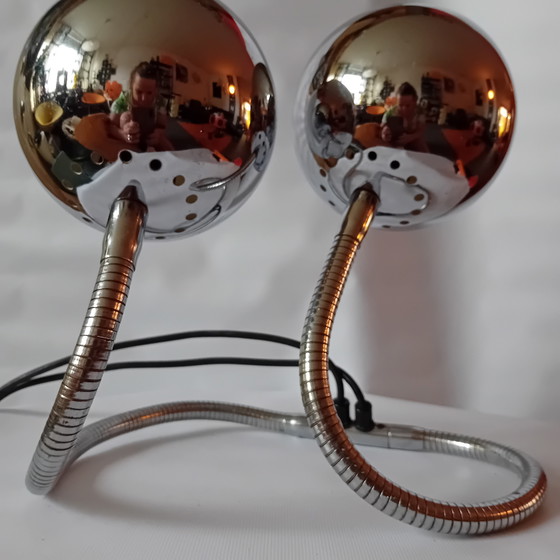 Image 1 of Lampe Goffredo reggiani serpent serpente. Design italien