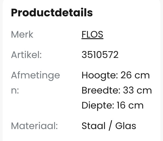 Image 1 of Aplique Glo-Ball W Flos