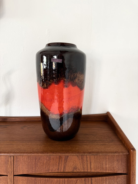 Image 1 of Vintage ceramic vase 517-38, Scheurich ‘60