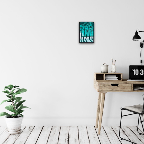 Image 1 of Gouache painting on 300g paper. 30x21cm