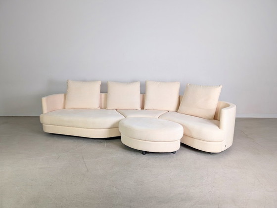 Image 1 of Original Rolf Benz Ecksofa Couch Onda beige creme Design Sofa