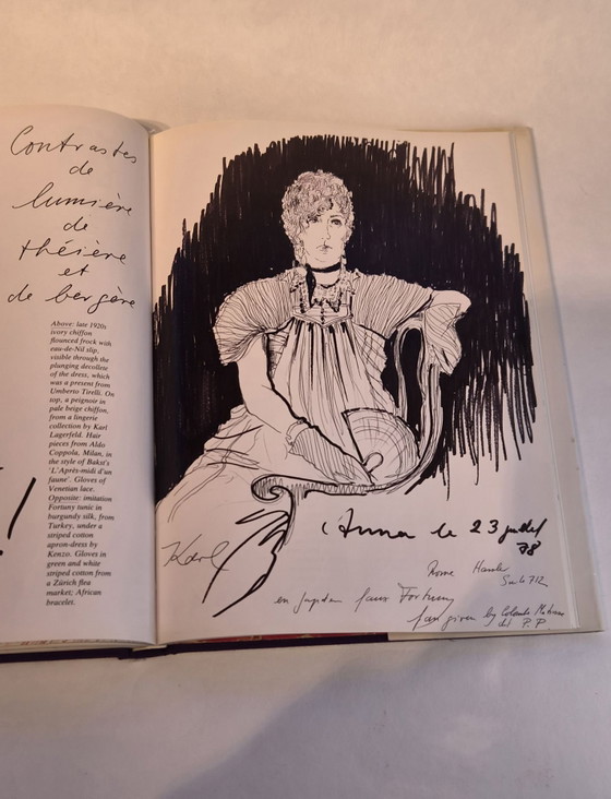 Sketchbook di Karl Lagerfeld (1986) Prima edizione – Libri d'arte, Carta (photo 5 of 15)