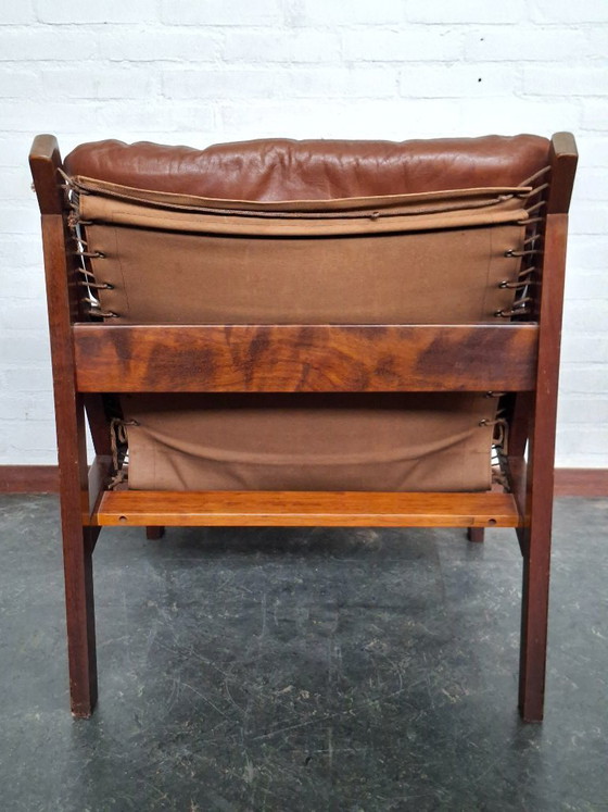 Image 1 of 2 butacas Hunter Safari de Torbjörn Afdal para Bruksbo Noruega, años 60