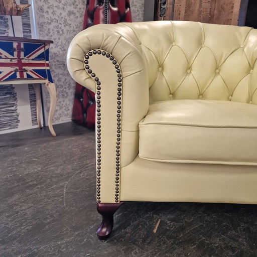 Chesterfield Club chair special - Ivory