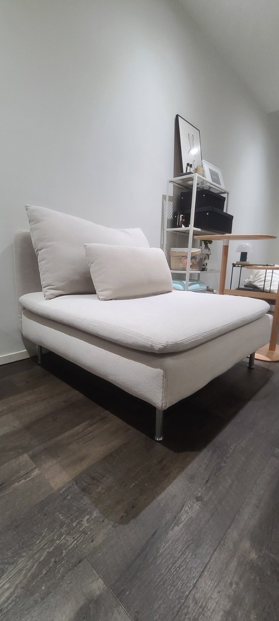 Image 1 of Elemento a 1 posto IKEA SÖDERHAMN – Gunnared beige