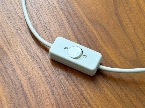 Image 1 of Eclisse red table lamp by Vico Magistretti for Artemide, Italy, 1960s