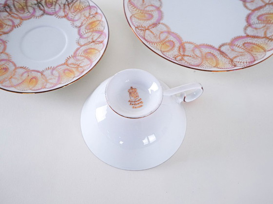 Image 1 of Porseleinen kopje, Duits ontwerp, jaren 60, vervaardigd door Schumann Arzberg Beieren