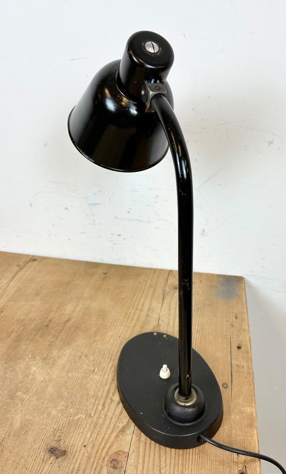 Image 1 of Vintage Black Table Lamp by Christian Dell for BUR Bunte & Remmler, 1930s