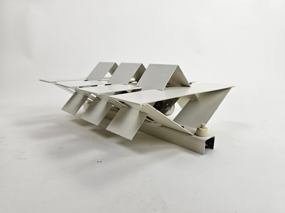 Image 1 of Wall lamp by Anvia by J.J.M. Hoogervorst graphic design of metal